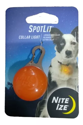 Luz Perro Gato Collar Luminoso Colores Noche Nite Ize