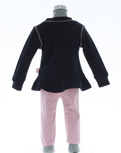 Conjunto Leggings Niña Rosa 3271 2 Piezas 1 A 5 Años