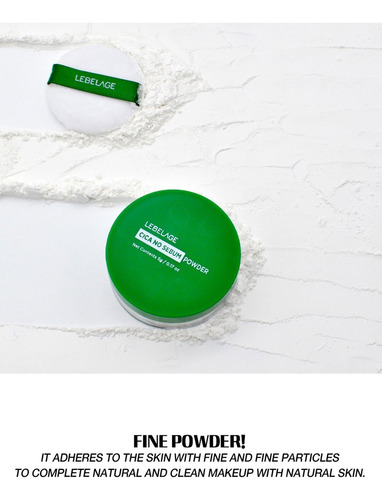 Maquillaje Polvo Traslucido_ Cica Coreana_ Control De Brillo