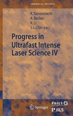 Libro Progress In Ultrafast Intense Laser Science - Andre...
