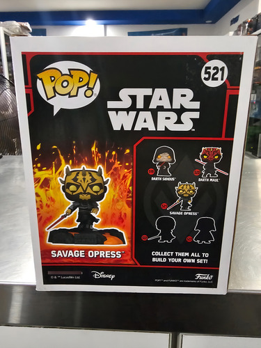 Funko Red Sabre Vol 1 Savage Press Glows Edição Especial 521