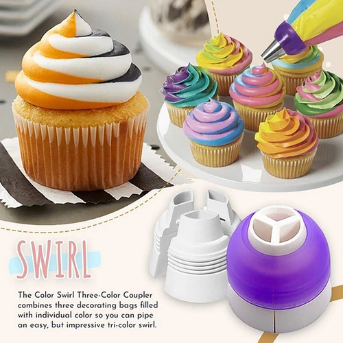 I Easybake Tri Color Coupler Large Cake Converter
