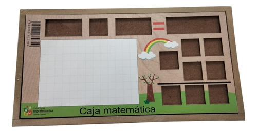 Juego De Números Caja Matemática De Madera