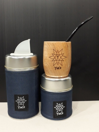Equipo De Mate Set Matero | Bolso + Mate +yerbera +azucarera