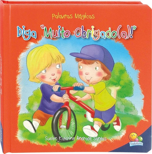 Livro Palavra Mágica Diga Muito Obrigado Todolivro