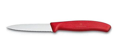 Faca Descascar 19cm Lâmina Serrilhada 8cm Swiss Victorinox