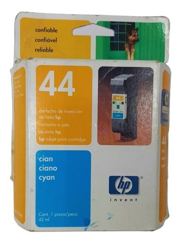 Hp Cartucho 51644cl 44 42ml Cian Desingnjet 330, 350, 430