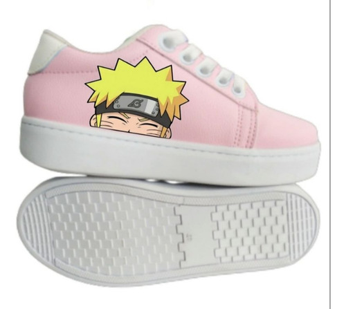 Tenis De Naruto Cara  Niño Niña Hombre Mujer Film