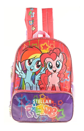 Mochila De Espalda My Little Pony Amigas Estelares 16 PuLG