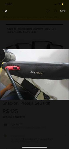 Imagem 9 de 12 de Scanner Automotivo - Capa Proteção Para Seu Scanner Pdl4000