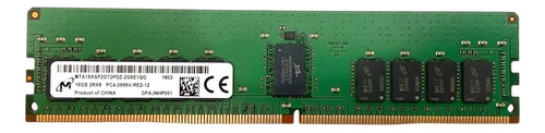 Memória Micron 16gb 2rx8 Pc4-2666v Re2-12 Servidor Dell