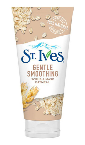 Esfoliante Facial Gentle Smoothing Oatmeal St. Ives 170g