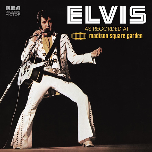 Vinilo Elvis Presley gravado no Madison Square Garden