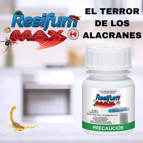 Insecticida Para Alacranes Mata Alacranes Resifum Efectivo