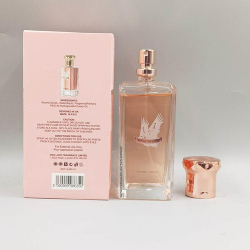 Perfume De Rectángulo Aroma Floral Con 100ml