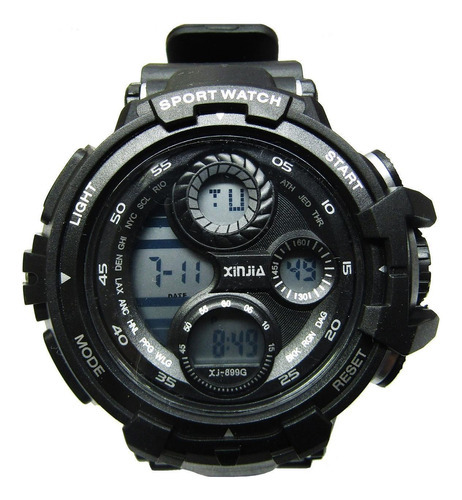 Relógio Masculino Xinjia Xj-899g - Prova D'agua