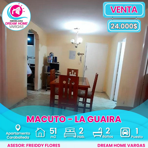 Apartamento En Venta Sector La Guaira - Macuto 