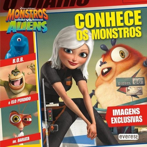 Libro Monstros Vs Aliens: Conhece Os Monstros - Vv.aa.