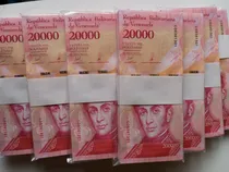 Comprar Pacas O Fajos De Billetes De 20.000 Bs Fuertes Letra C