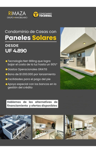 Última Casa Nueva En Condominio