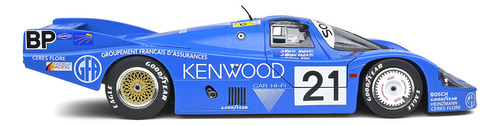 Miniatura Porsche 956lh Kenwood #21 (M.andretti, Andretti, Alliot) 1983 24 Horas Lemans 1:18 Solido