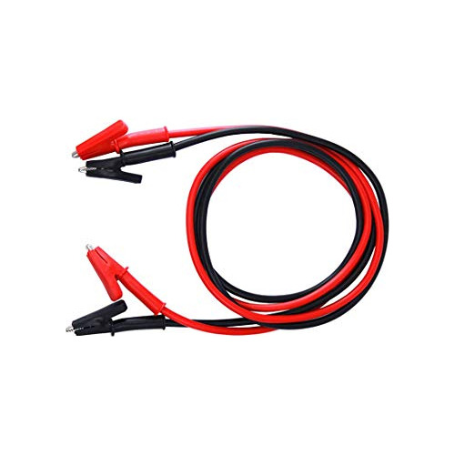 Alligator Clips Test Lead Black And Red 15a 39.3 Inches...