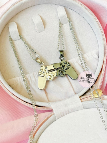 Collares Gamer Parejas Mando Magnéticos Imán