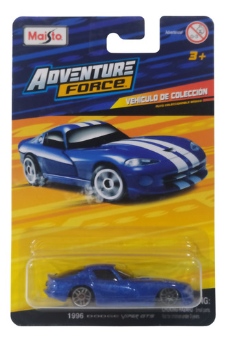 Maisto 1996 Dodge Viper Gts Ed-2024 Hw-8 Azul