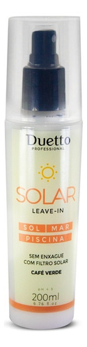 Leave - In Proteção Solar Duetto Professional  200ml