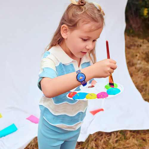 Reloj Flik Flak Rainbow Party Para Niños De Plástico Zfpnp11