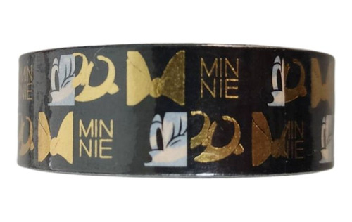 Washi Tape Minnie Preto