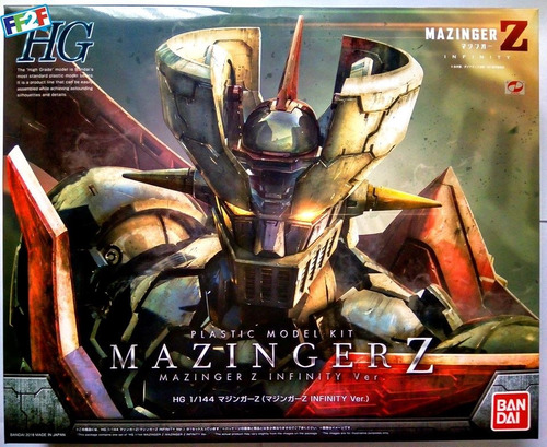 Mazinger Z Infinity Model Kit De Plastico Para Armar Pregunt