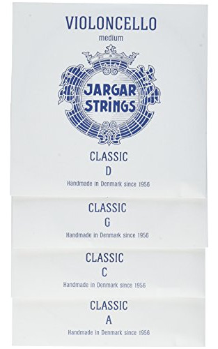 Jargar Cello Set Classic Coated Steel Strings Mediummusica