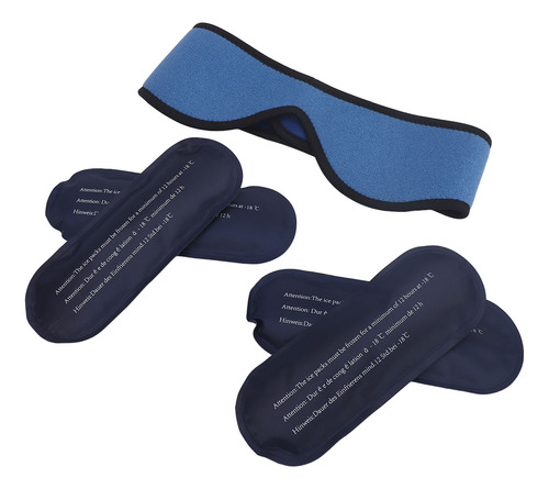 Blue Face Ice Pack Professional Alivia A Fadiga Muscular