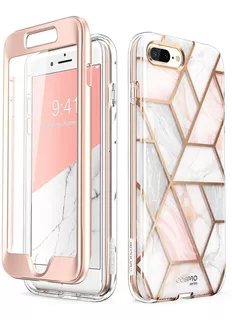 I-blason Cosmo - Carcasa Transparente Para iPhone 8 Plus/iph