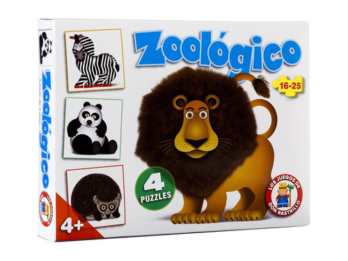 Juego Puzzle Zoológico Ruibal Rompecabezas (+ 4 Años)