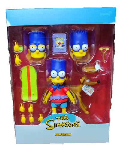 Figura Super7 Ultimates Los Simpsons Bartman Nuevo