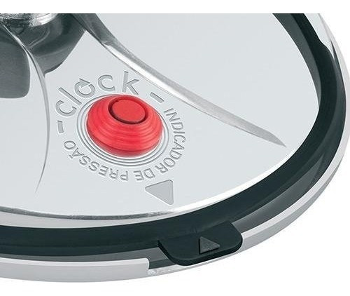 Imagem 3 de 7 de 3 Borracha Panela Pressão Clock Control 4,5 Lts Guamantec