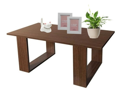 Mesa De Centro Elegante Mesa Pequeña Mesa Tipo Madera