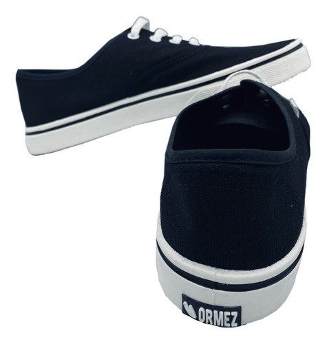 Tenis Casual Ormez Modelo California Negro