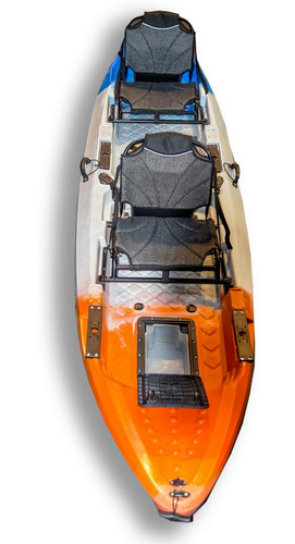 Kayak Verado Doble De Pesca Asiento Porta Caña Nautica