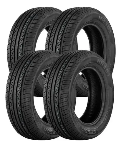 Kit de 4 pneus Speedmax HH301 185/65R15 88 - 560Kg | Frete grátis