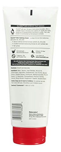 Eucerin Crema Corporal Piel Seca Calmante 14oz Avena