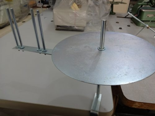 Prato Com Guia Para Rolo De Vies + Aparelho De Elastico