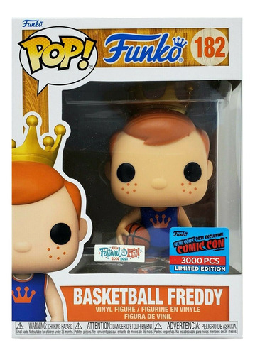 Funko Pop! Baloncesto Freddy Blue #182