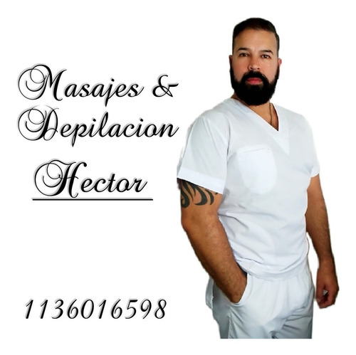 Imagen 2 de 8 de Depilación Masculina, Masajes.