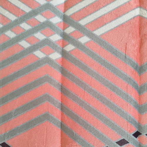 Cobija Cobertor Con Borrega Matrimonial Mod Color Rosa