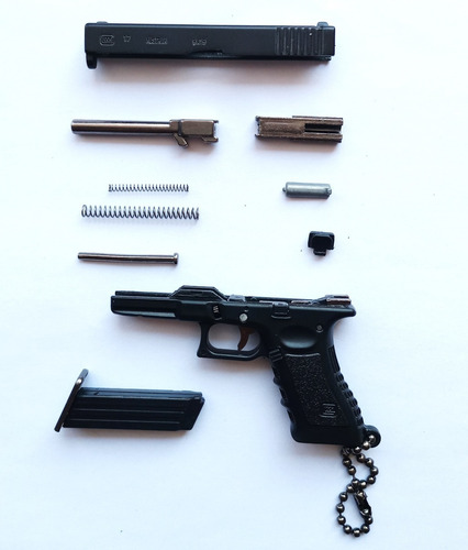 Imagen 3 de 7 de Llavero De Pistola Glock
