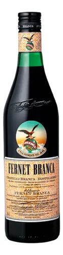 Fernet Branca 750ml + 2 Coca Cola Original 1,75l