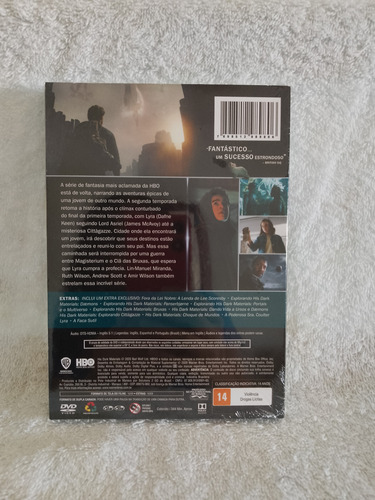 His Dark Materials 2a Temporada Completa Box Dvd Lacrado
